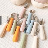 Set Thìa Ăn Dặm Bar Rot Bí Ngô BR025, Giúp Bé Ăn Ngon