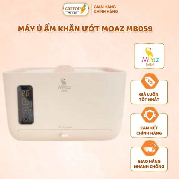 Máy Ủ Ấm Khăn Uớt MOAZ MB059, Máy MOAZ Chính Hãng