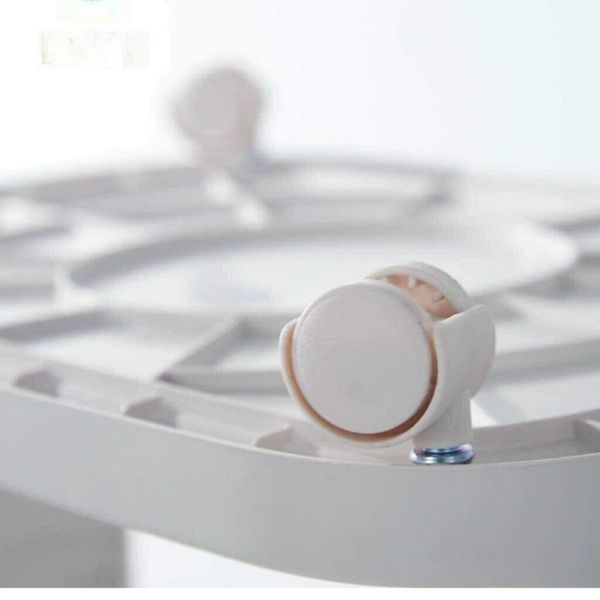 Kệ Nhựa 3 Tầng Kapi Sasa - Đa Năng, Đựng Đồ Dùng Đồ Chơi Cho Bé, Có Bánh Xe Di Chuyển