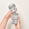 Hộp Chia Sữa Bột Cho Bé Cao Cấp Moyuum Nội Địa Hàn Quốc Chất Liệu PPSU 3 Ngăn Và 5 Ngăn