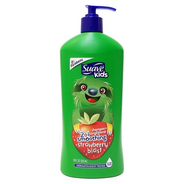 Sữa Tắm, Gội Và Xả Cho Trẻ Em Suave Kids 3in1 Của Mỹ chai vòi 532ml và 1.18l