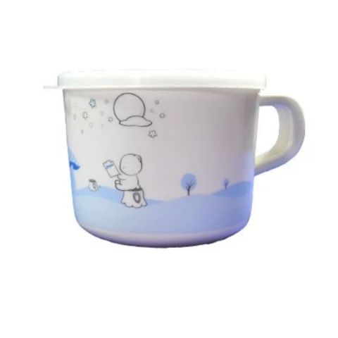 Cốc Uống Nước Beiner Màu Trắng Xanh Cho Bé