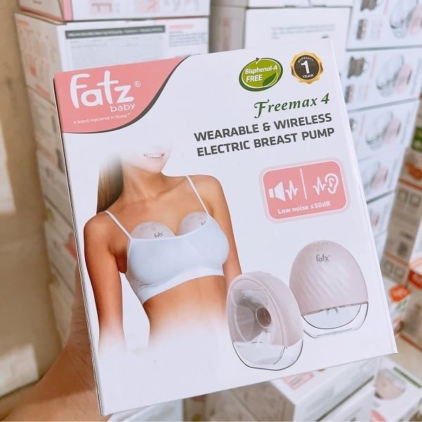 Máy Hút Sữa Rãnh Tay Không Dây FATZ BABY Freemax4, Máy Hút Sữa Cho Mẹ