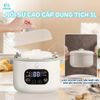 Nồi Nấu Chậm ChiBe Dung Tích 1 Lít CB042, Nấu Cháo, Hấp Luộc Đa Chức Năng Kèm Khay Hấp Tiện Lợi