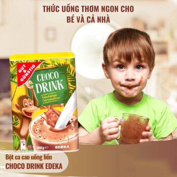 Bột Cacao Choco Drink Đức 800G Hàng Chính Hãng - Siêu Thị Mẹ Và Bé Carrot