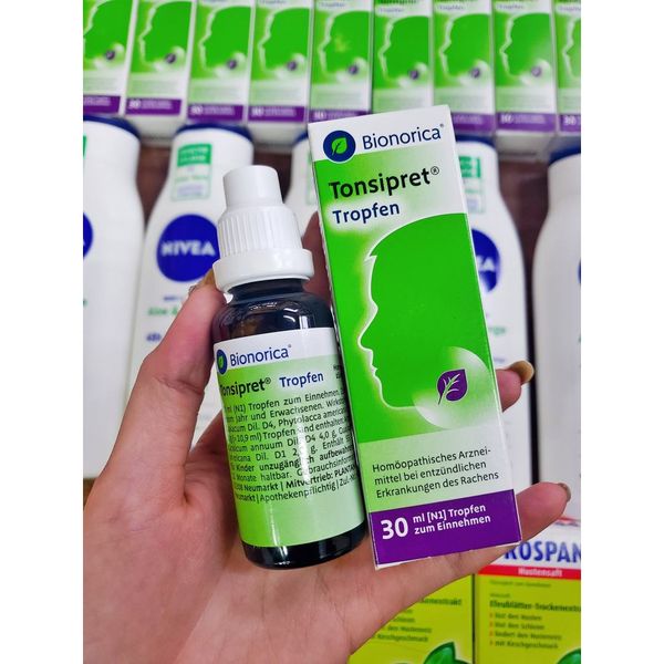 Tinh Chất Tonsipret Tropfen Viêm Họng & Viêm AmidanCho Bé Từ 1 Tuổi (30ml)