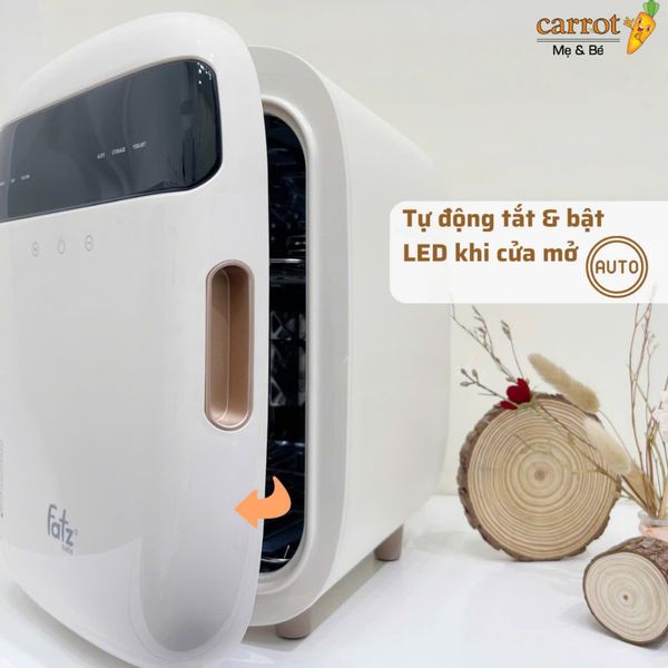 Máy Tiệt Trùng Sấy Khô Fatzbaby UVC-LED Công Nghệ Nano Plasma Lon PLASMAX 3 - FB4792TN
