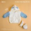 Áo Khoác Trần Bông Hrnee Cho Bé Trai Bé Gái, Cho Bé Từ 6M - 4 Tuổi