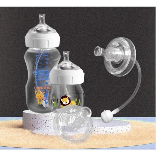 Ống Tập Hút Thay Thế Bình  Avent &  Dr Brown Có Chống Sạc, Chống Đầy Hơi Cho Bé