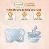 Ti Ngậm Cho Bé BIBS Couture Đan Mạch Chính Hãng Núm Vát Chất Liệu Silicone Mềm Mại
