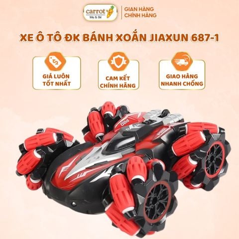Đồ Chơi Xe Ô Tô Điều Khiển Bánh Xoắn Jiaxun 687-1 Cho Bé, Đồ Chơi Điều Khiển