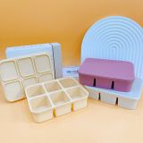 Khay Trữ Đông Silicon Cube 6 Ngăn Misan, Khay Đựng Đồ Ăn, Khay Đựng Đá
