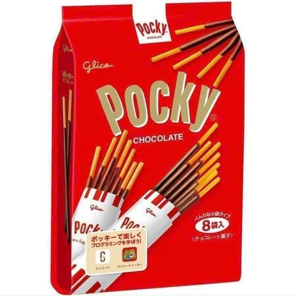 Bánh Que Chấm Vị Dâu Và Chocolate Glico Pocky