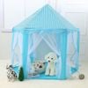 Lều Công Chúa Cho Bé Kiểu Dáng Lục Giác Hàn Quốc Có Rèm Che, Lều Lục Giác Princess Castle