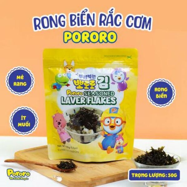 Rắc Cơm Rong Biển Pororo 50G (Gói)