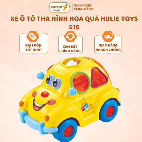 Xe Ô Tô Thả Hình Hoa Quả HOLA  516, Cho Bé Từ 18 Tháng Tuổi