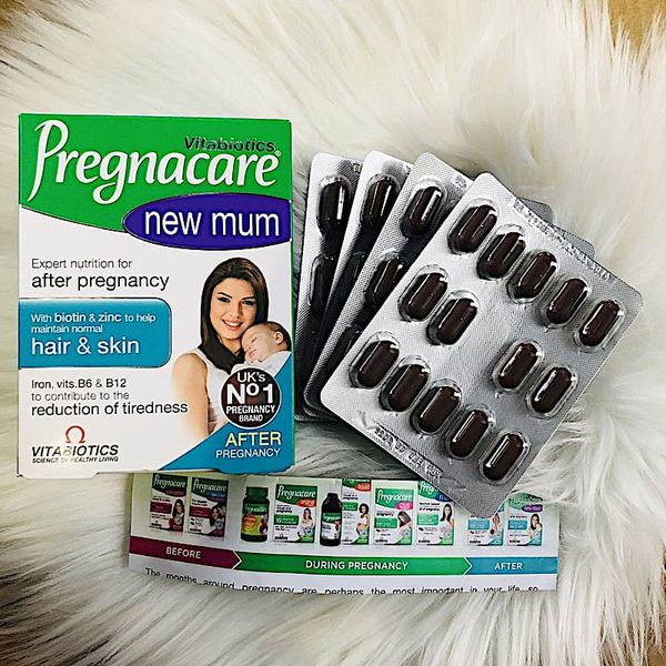 Viên Uống Pregnacare New Mum 56 Viên Dành Cho Phụ Nữ Sau Sinh