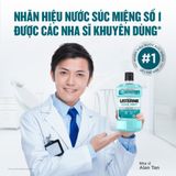Nước súc miệng Listerine Cool Mint, Giúp Hơi Thở Thơm Mát - Siêu Thị Mẹ Và Bé Carrot