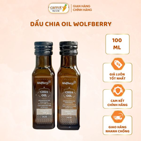Dầu Hat Chia oil Wolfberry 100ML Chai