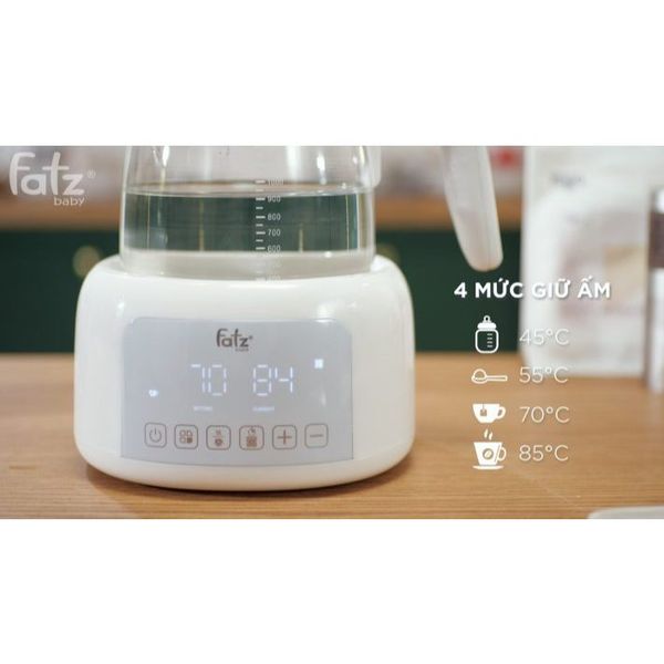 Máy Đun Và Hâm Nước Pha Sữa Điện Tử Fatz Quick 12 Plus FB3504HB