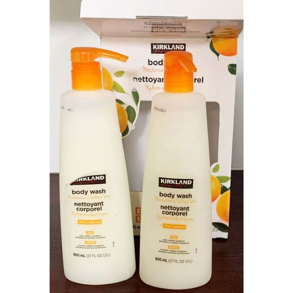 Sữa Tắm Dưỡng Ẩm Kirkland Signature Body Wash Nettoyant Corporel - Hàng Mỹ