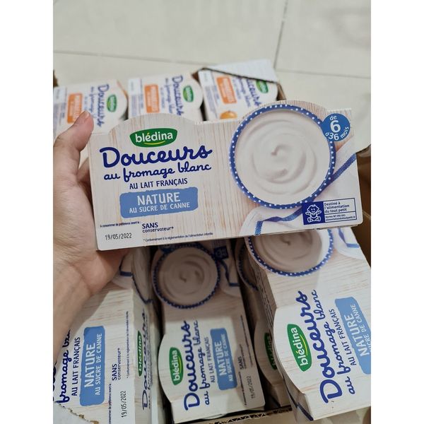 Sữa Chua Phô Mai Vị Tự Nhiên, Dâu, Mận Bledina, Đủ Vị Cho Bé Từ 6 Tháng Tuổi