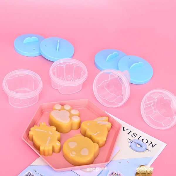 Khuôn Làm Bánh Plan,  Pudding, Rau Câu Cho Bé - Sét 4 Hộp