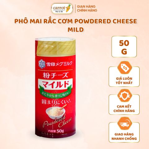 Phô Mai Rắc Cơm Powdered Cheese Mild 50G Cho Bé Từ 6 Tháng Tuổi