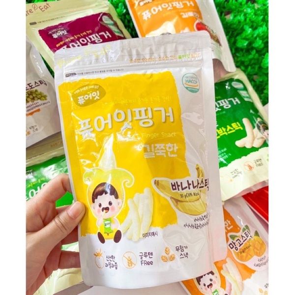 Bánh Que Hữu Cơ NAEBRO Hàn Quốc - Tự Nhiên, Tiện Lợi, Không Phẩm Màu - 30G