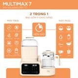 Máy Đa Năng Fatzbaby Multimax 7 FB9302TN - Tiệt Trùng, Hâm Sữa, Đun Nước Thông Minh