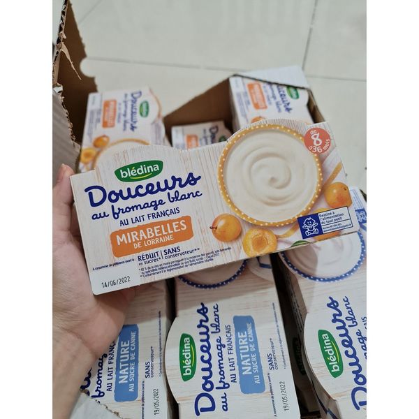 Sữa Chua Phô Mai Vị Tự Nhiên, Dâu, Mận Bledina, Đủ Vị Cho Bé Từ 6 Tháng Tuổi