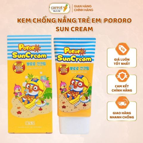 Kem Chống Nắng Trẻ Em Pororo Sun Cream SPF50+ PA+++