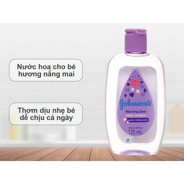 Nước Hoa Johnson's Baby Hương Ban Mai 125ML