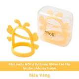 Gặm Nướu Molli  Silicon Cao Cấp Có Hộp Đựng Cho Bé