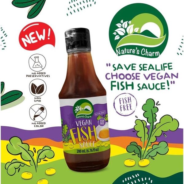 Nước Mắm Thuần Chay Nature's Charm - Vegan Fish Sauce 200ML