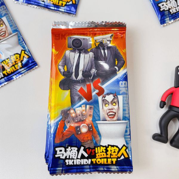 [Hộp 30 gói] Bài Đồ Chơi SKIBIDI TOILET Cao Cấp - Dành Cho Bé, Ngẫu Nhiên Lựa Chọn - 5 thẻ/gói
