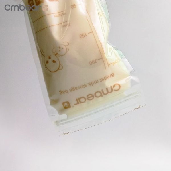 Túi Trữ Sữa CmBear 220ML, Hộp 30 Túi An Toàn Cho Bé
