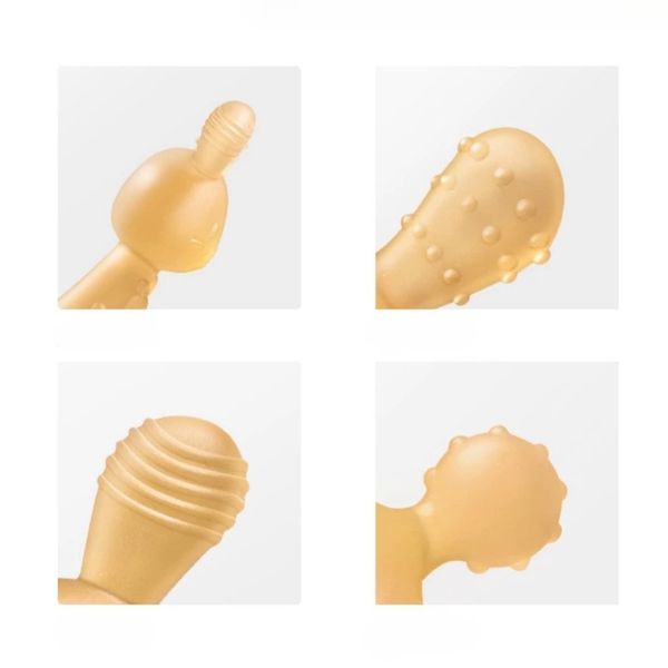 Gặm Nướu Cho Bé Bằng Silicon Cao Cấp Hình Thỏ Tặng Kèm Hộp