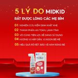 Xịt chống sâu răng cho bé midkid giảm hôi miệng, ố vàng răng, sâu sún răng, an toàn cho bé, hương nho 20ml