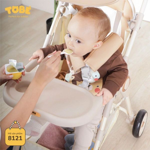 Xe Đẩy Gấp Gọn Andy Tobe 8121, Khung Xe Chắc Chắn, Gấp Gọn Nhanh Chóng