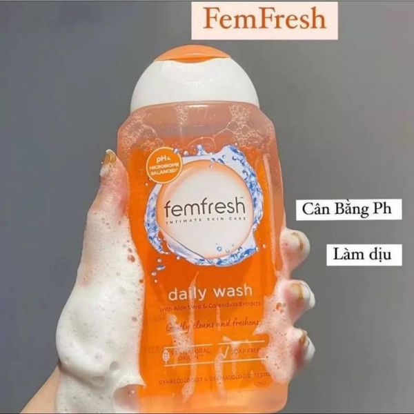 Dung Dịch Vệ Sinh Phụ Nữ Femfresh daily  250ml