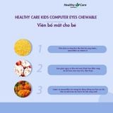 Viên Bổ Mắt Cho Bé Healthy Care Kids Computer Eyes 60 viên, Giảm Đau Mắt, Mỏi Mắt, Khô Mắt Cho Bé