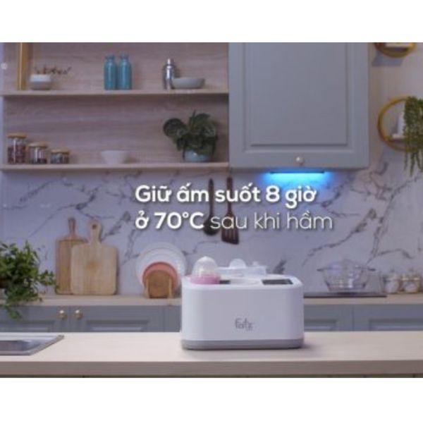 Máy Tiệt Trùng Sấy Khô Nấu Cháo Thông Minh Tích Hợp Máy Hâm Sữa – CAPTAIN 2 – FB4315SL