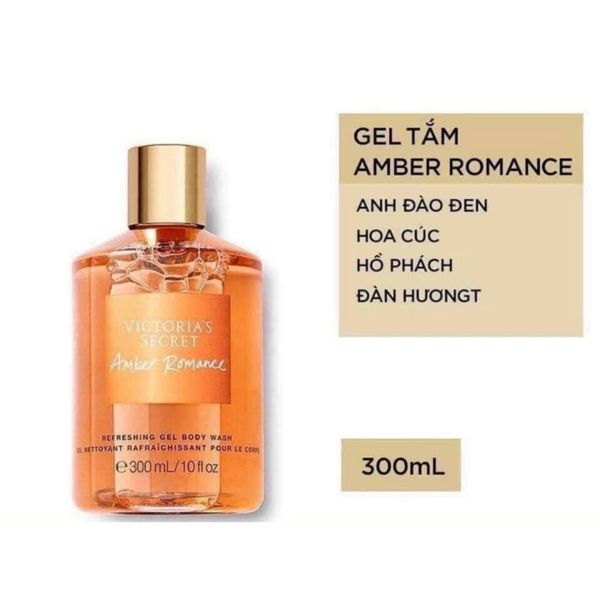 Sữa Tắm Victoria's Secret Amber Romance 300ML, Sữa Tắm Hương Nước Hoa
