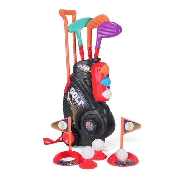 Bộ Đồ Chơi Golf Vận Động Cho Bé - Tăng Tập Trung, Nhựa ABS An Toàn - RX-501A