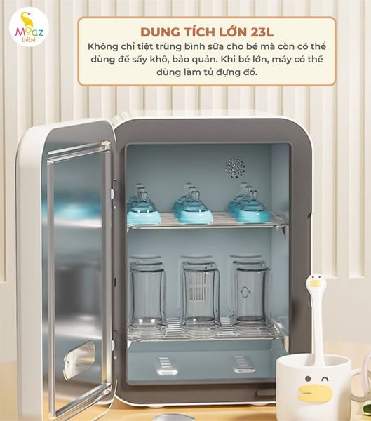 Máy tiệt trùng bình sữa Moaz BéBé MB – 073