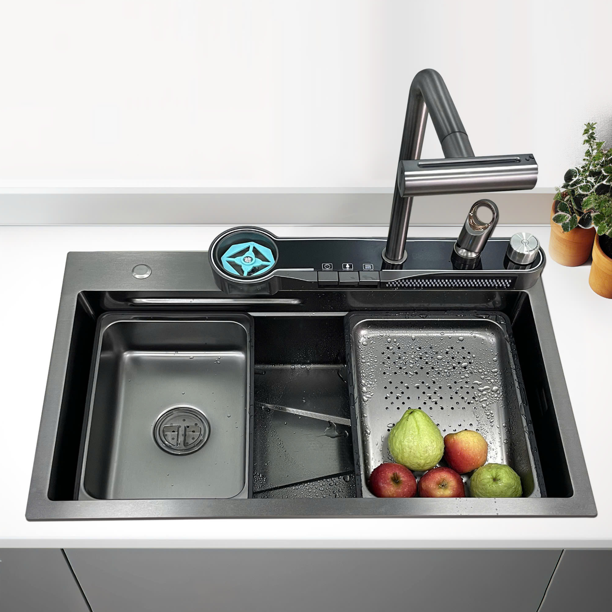  Chậu chống xước Wabenform Maadela MDS-7547DRF Lechfall 