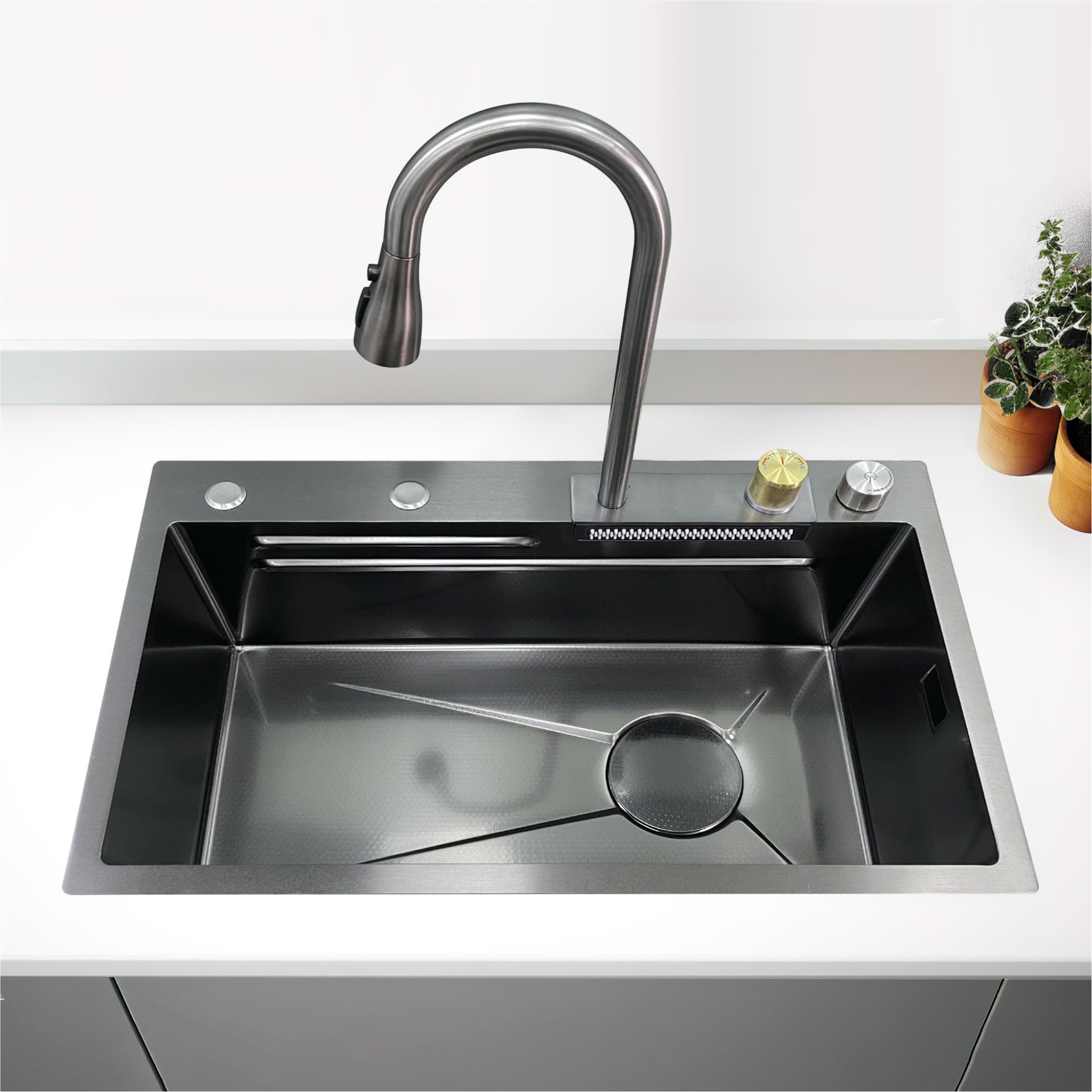  Chậu chống xước Wabenform Maadela MDS-7547NBU Lechfall 