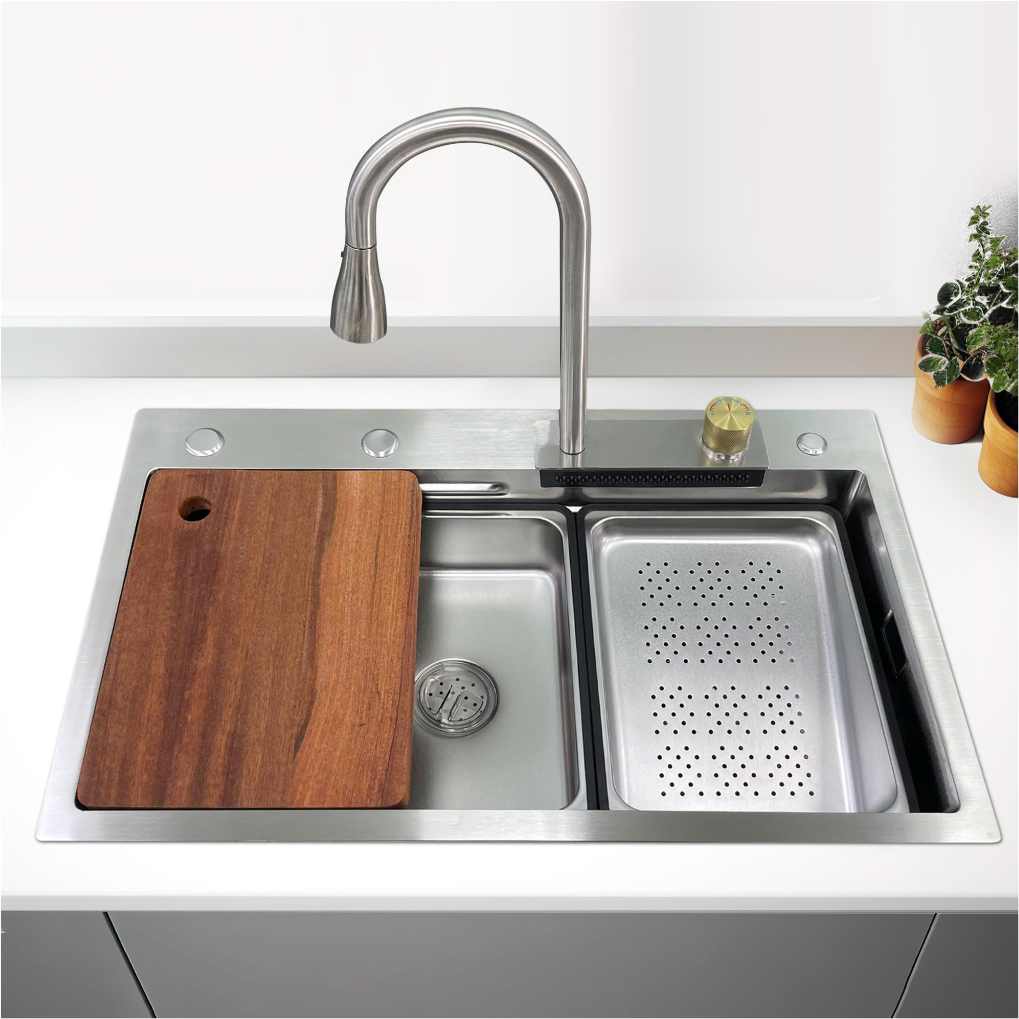  Chậu chống xước Wabenform Maadela MDS-7547U Lechfall 