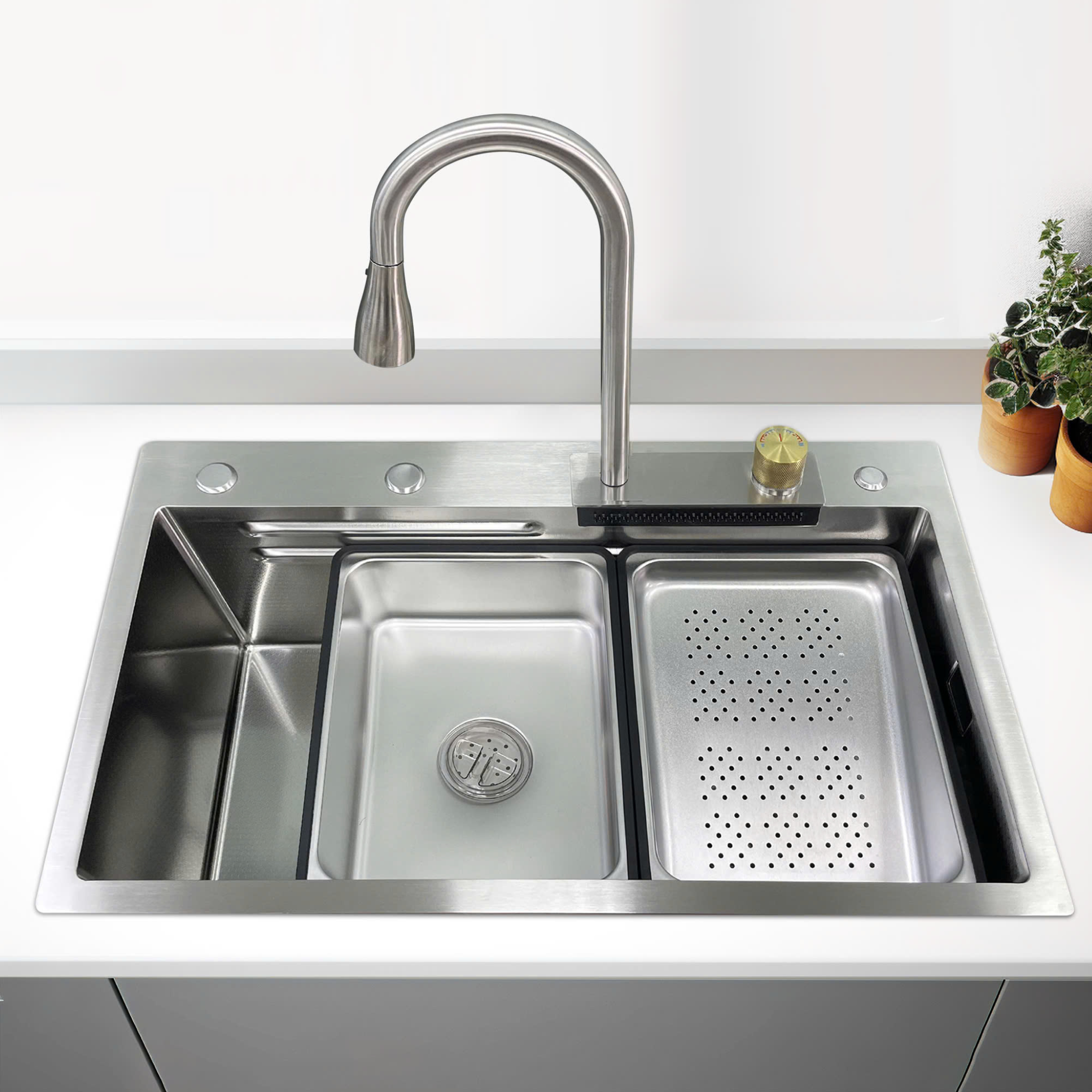  Chậu chống xước Wabenform Maadela MDS-7547U Lechfall 